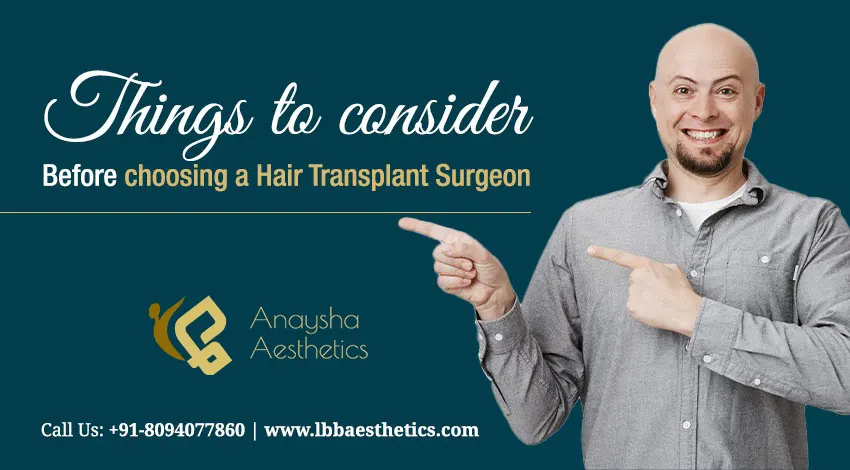 Choosing A Hair Transplant Surgeon